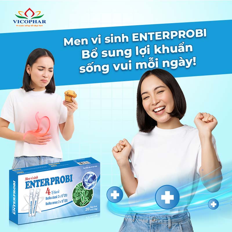 Ưu điểm nổi bật men vi sinh Enter Probi