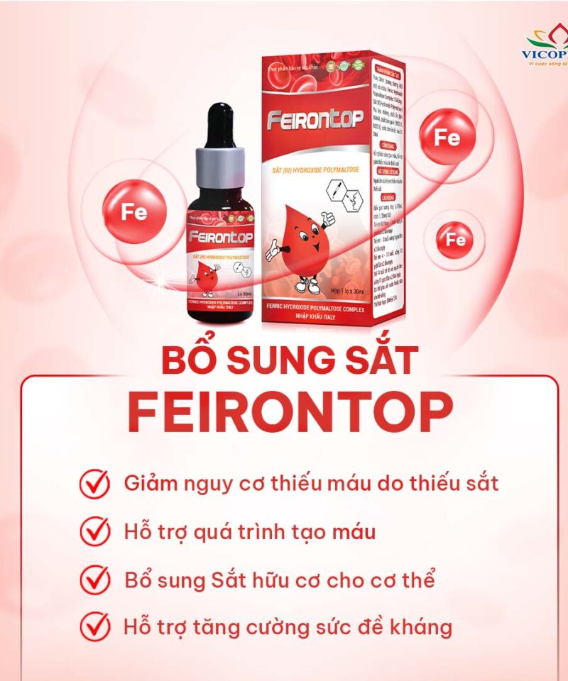 Công dụng Sắt Feirontop