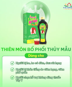 Thiên môn bổ phổi Thủy Mẫu