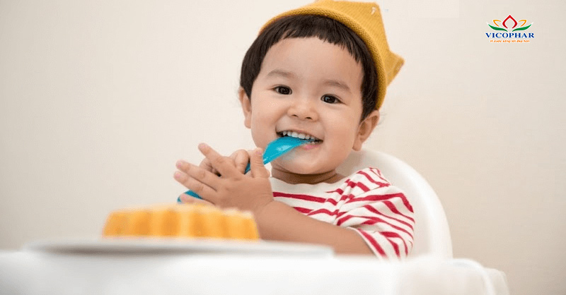 Cải thiện tiêu hóa cho bé 