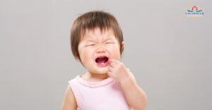 Trẻ mọc răng là nguyên nhân bệnh lý khiến trẻ biếng ăn