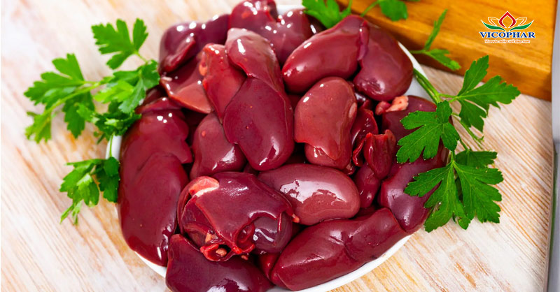  Món gan gà nấu chín – nguồn sắt heme dồi dào, dễ hấp thu cho trẻ nhỏ