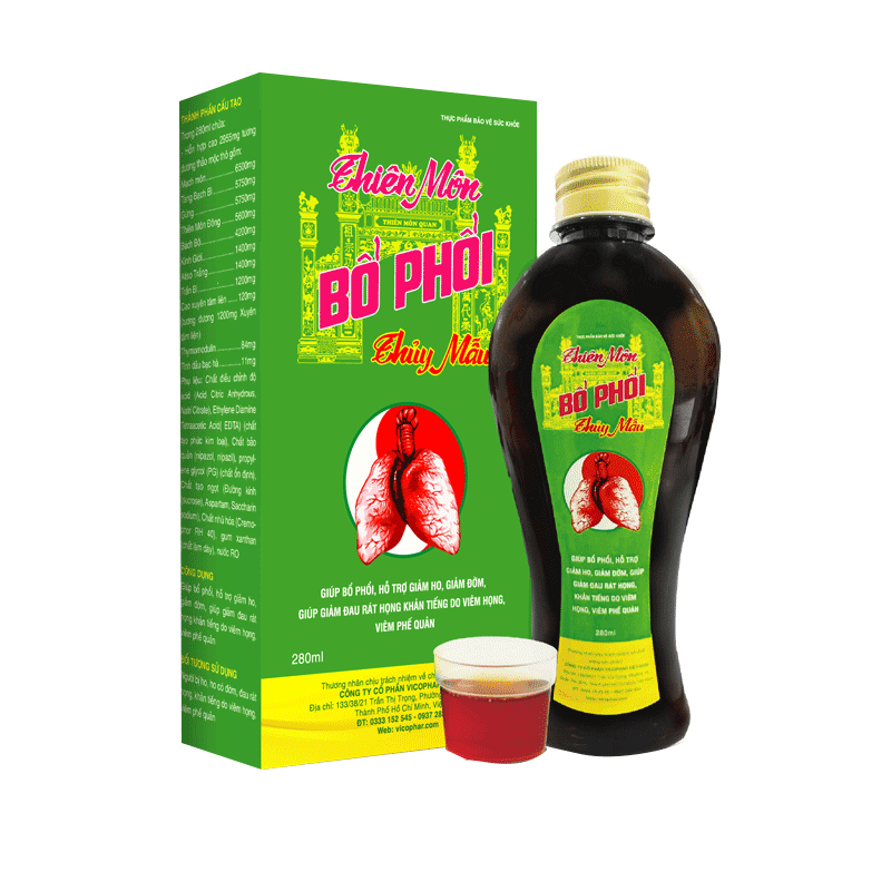 TPBVSK Thiên Môn Bổ Phổi Thủy Mẫu