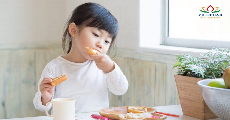 Trẻ có chế độ ăn thiếu sắt